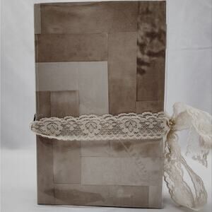 Junk Journal with Protective Cover, Handmade Mixed Media Journal